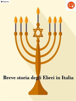 cover image of Breve storia degli Ebrei in Italia